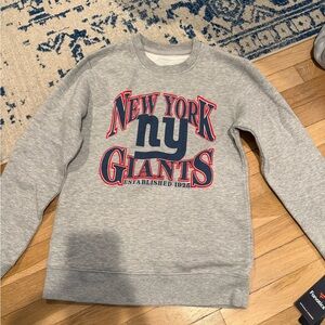 Fanatics New York Giants Gray Crewneck Sweater